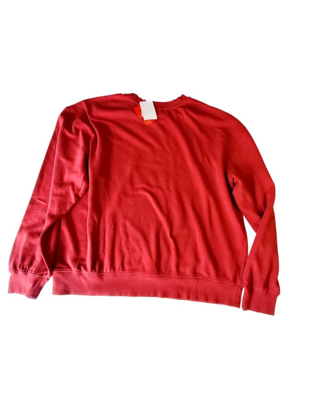 Hello Kitty Sanrio Red Cotton Crewneck Sweatshirt XL Relaxed Fit Made In China - Picture 2 of 11